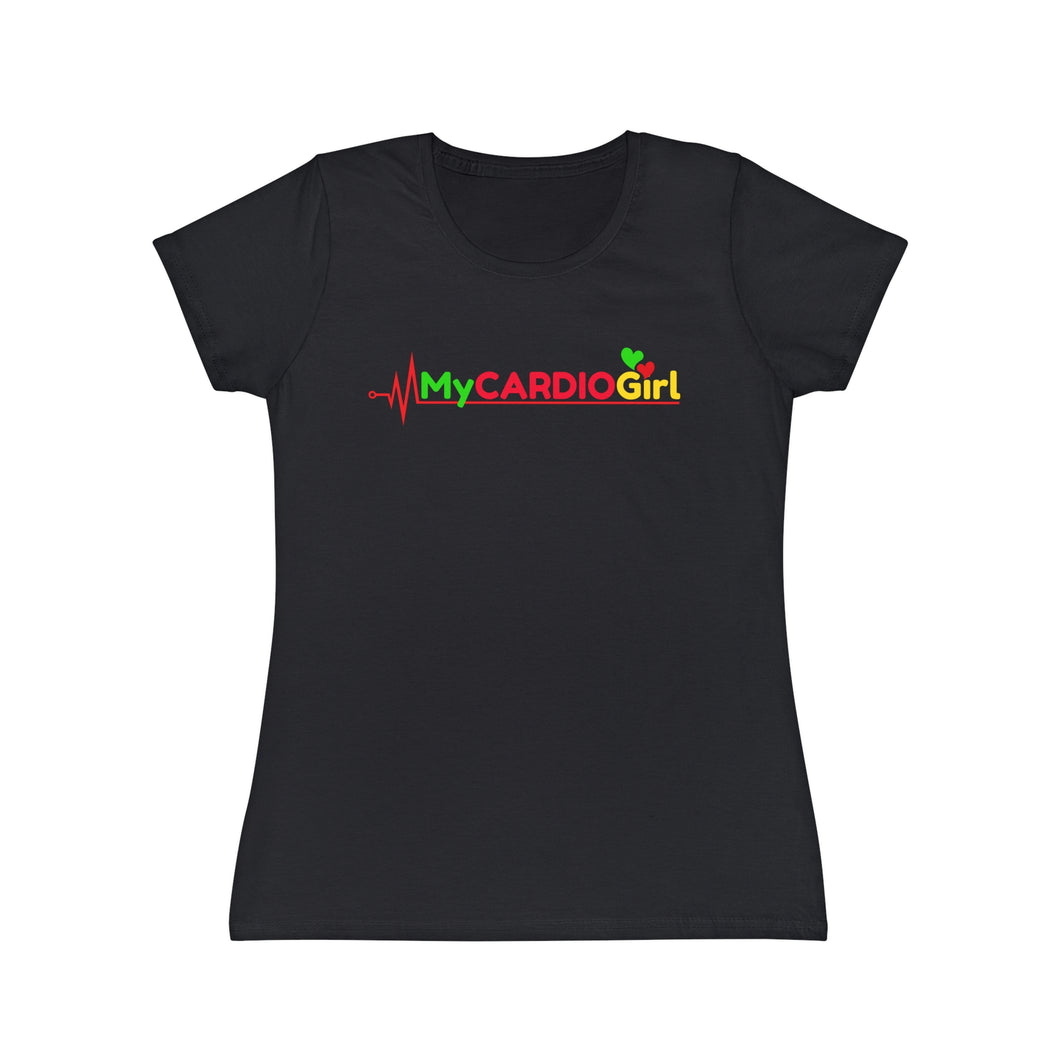 Empowering Women's Fitness T-Shirt - 'My Cardio Girl' & 'Protect the Gift'