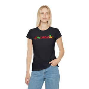 Empowering Women's Fitness T-Shirt - 'My Cardio Girl' & 'Protect the Gift'