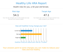 Force for Health® Health Risk Assessment - Does your Real Age Match your Biological Age?