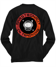 Marstronaut Long Sleeve Black Tee