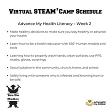 You DO Matter Virtual STEAM² Camp Experience