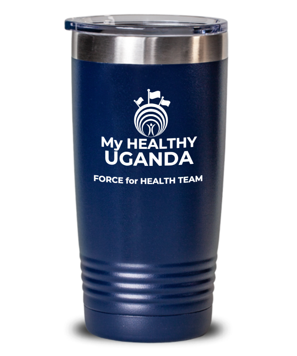 My Healthy Uganda Force for Health Travel Mug