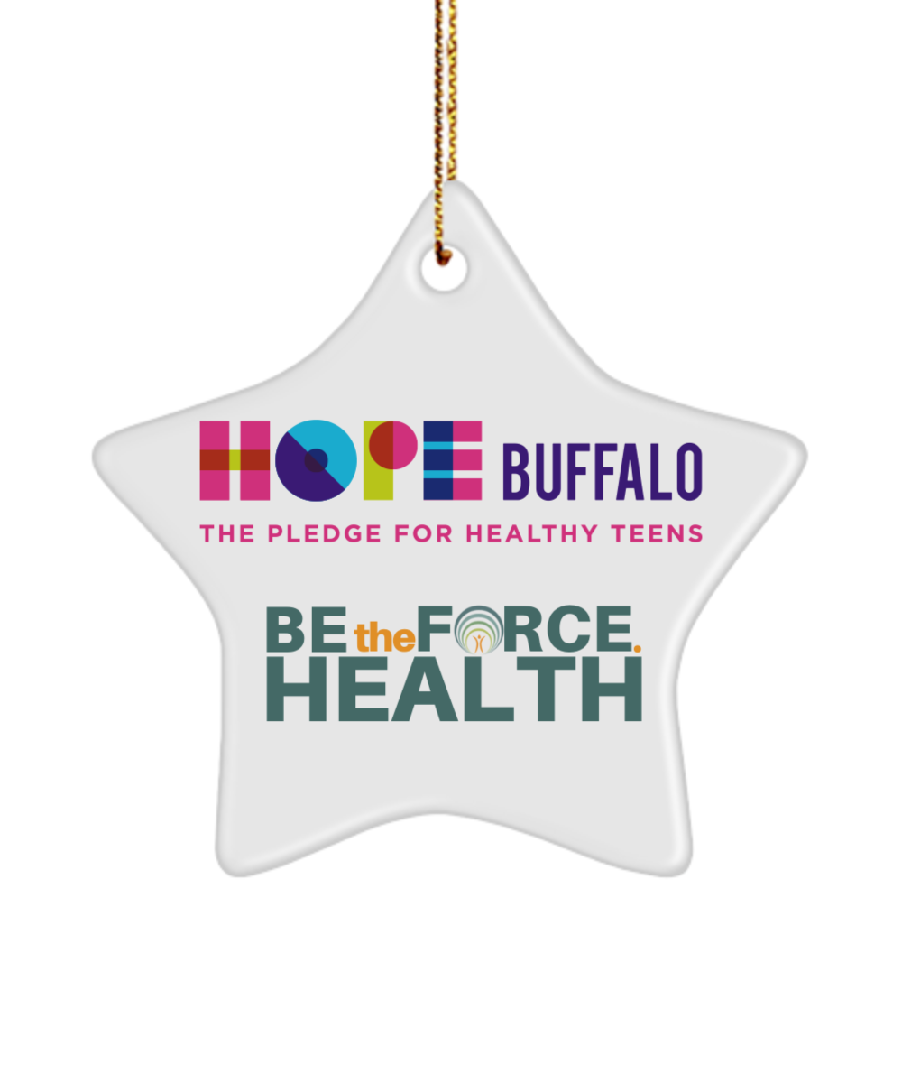 Hope Buffalo Star Ornament